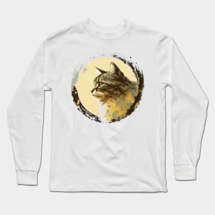 Discover Our Collection of Handcrafted Cat-Inspired Artwork Long Sleeve T-Shirt